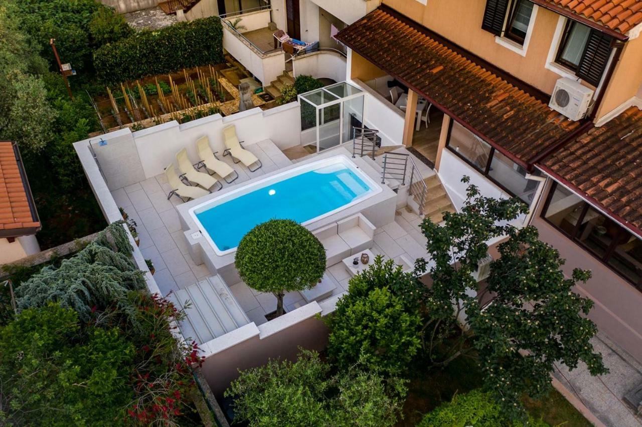 Cave Romane Apartment With Private Pool And Sea View Винкуран Экстерьер фото